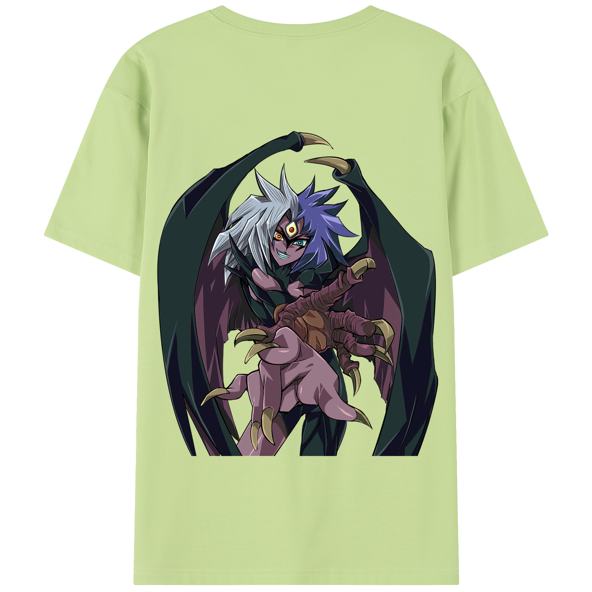 （画像用） 遊☆戯☆王 Yu-Gi-Oh! 綿100％半袖Tシャツ（背面プリント）